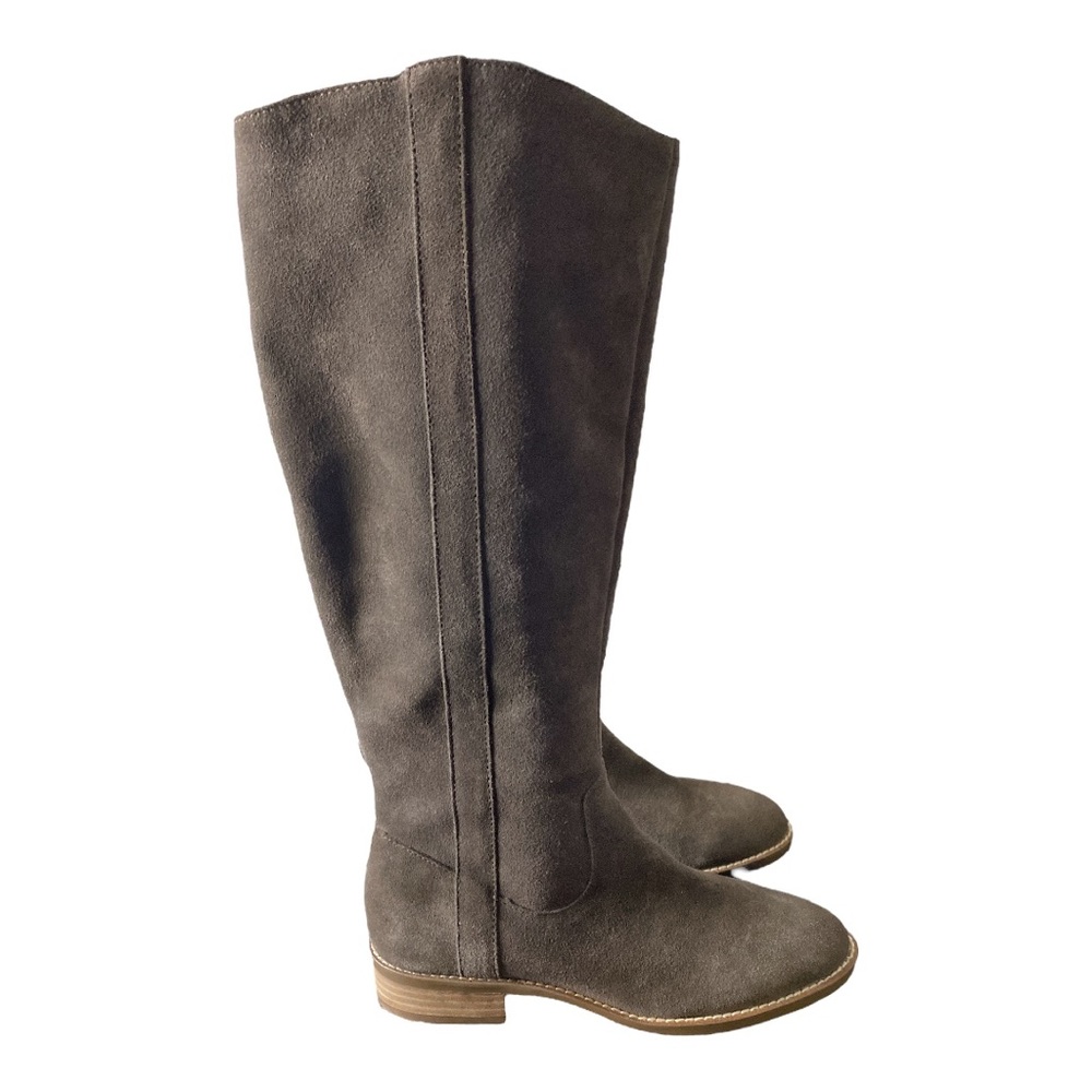 ☃️Sole Society Teba Brown Suede Tall Boot Size 6B MSRP $139